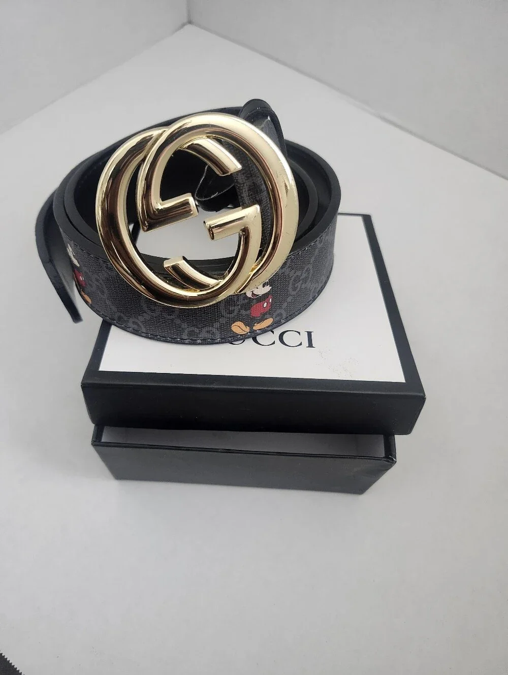 Gucci Black Belt (SMALL SIZE 28-32)